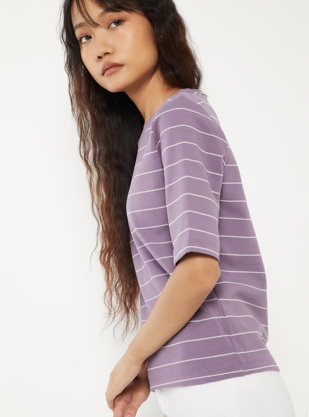 Women Striped T-shirt