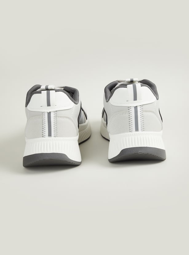 Men Mesh Panel Sneakers