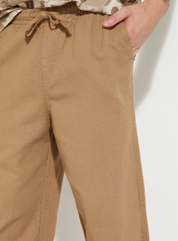 URB_N Men Solid Trousers