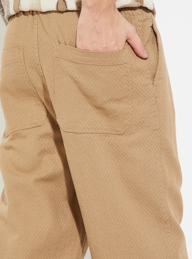 URB_N Men Solid Trousers