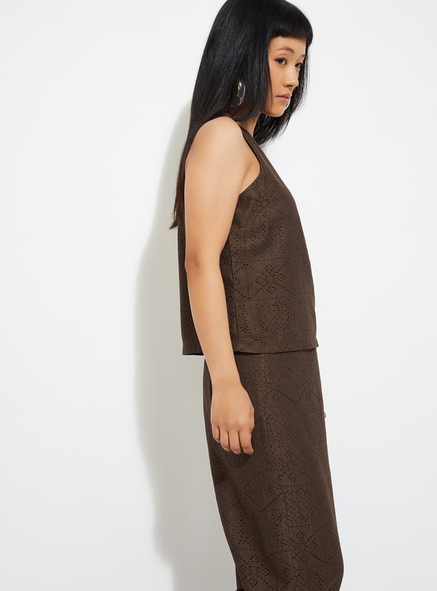 ALAYA F x URB_N Women Knitted Top