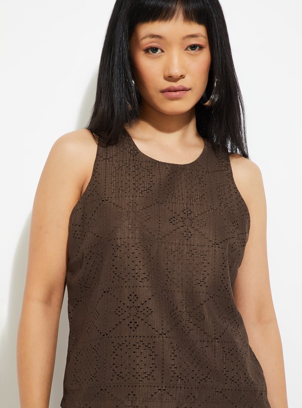 ALAYA F x URB_N Women Knitted Top