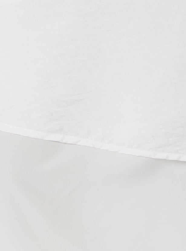 Women Solid A-line Midi Dress with Belt