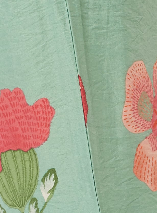 Women Floral Print Palazzos