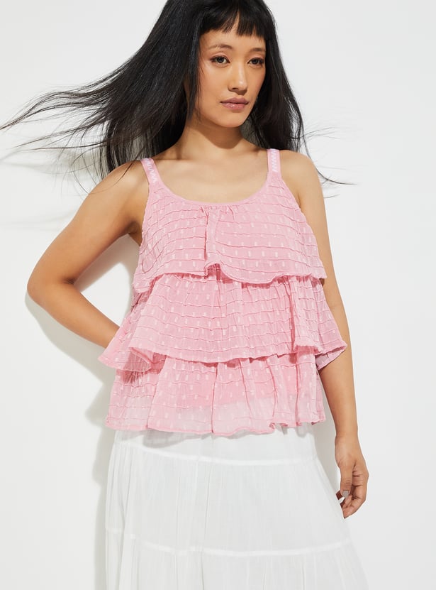 ALAYA F x URB_N Women Layered Top