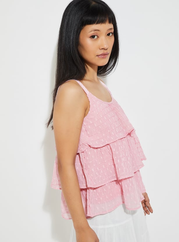 ALAYA F x URB_N Women Layered Top