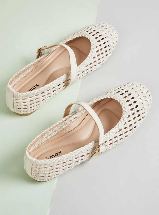 Women Embellished Mary Janes