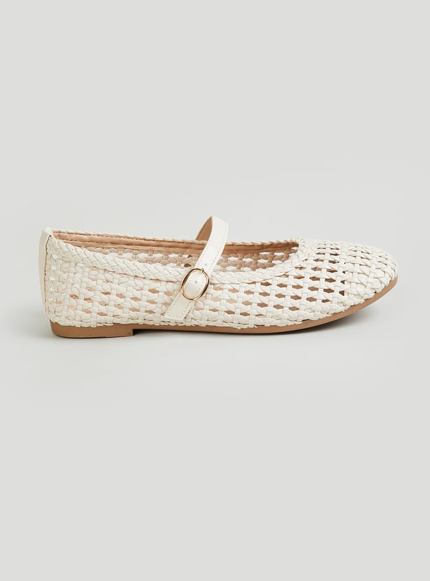 Women Embellished Mary Janes