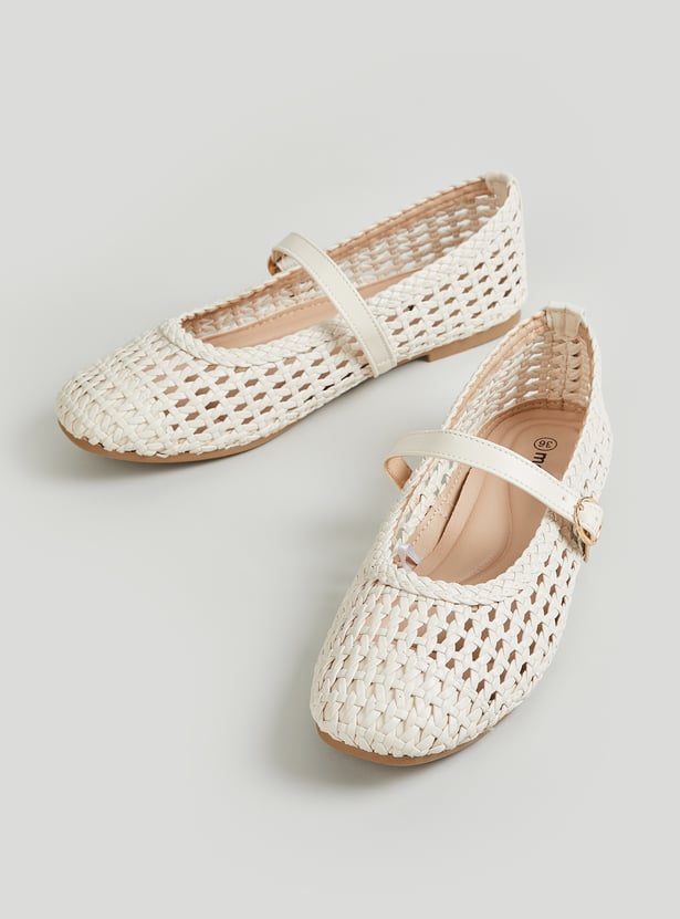 Women Embellished Mary Janes