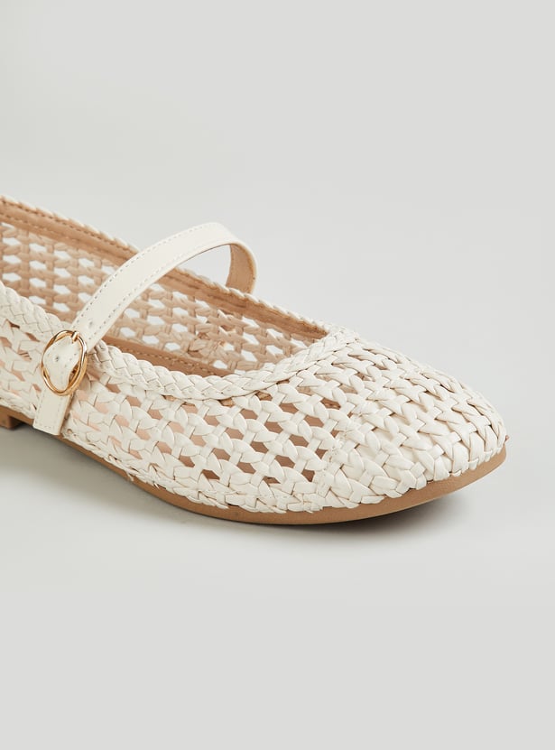 Women Embellished Mary Janes