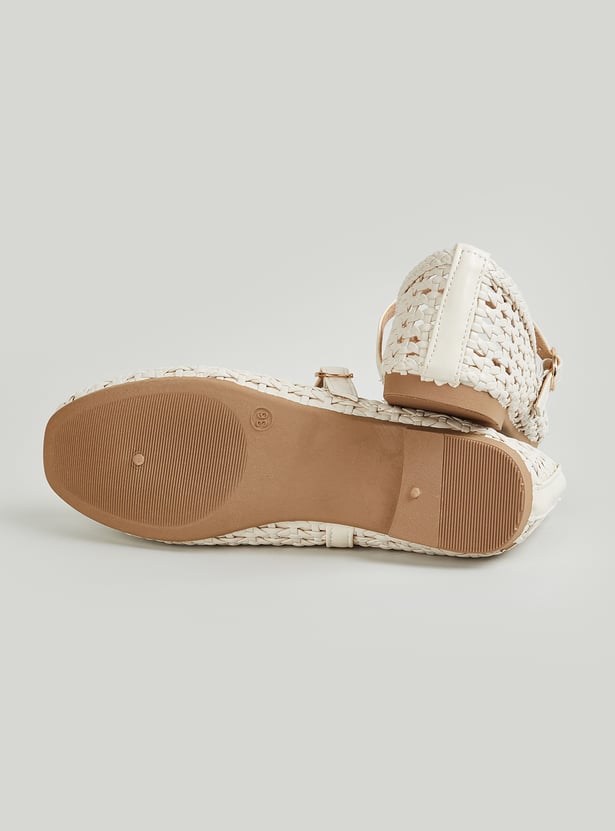 Women Embellished Mary Janes