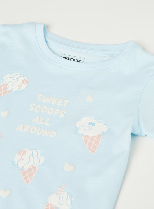 Girls Printed T-shirt