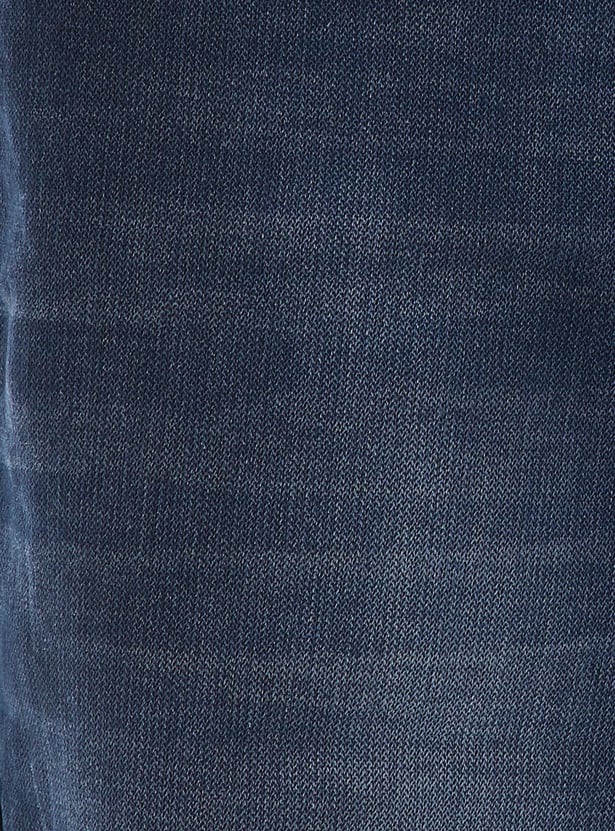Men Washed Regular Fit Jeans