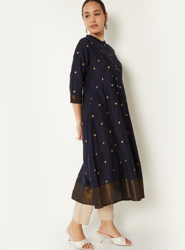 Women Printed Kalidar Kurta