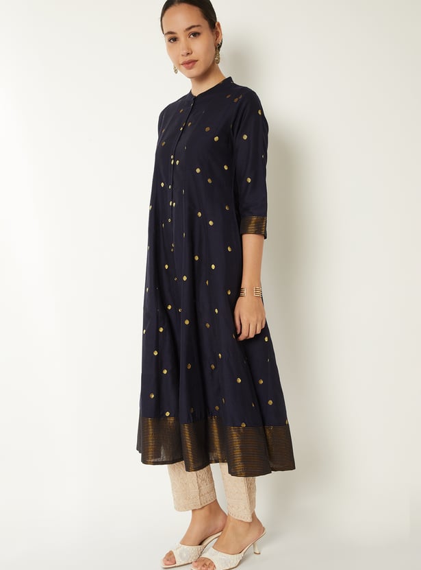 Women Printed Kalidar Kurta