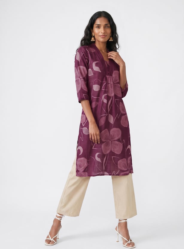 Women Printed A-Line Kurta