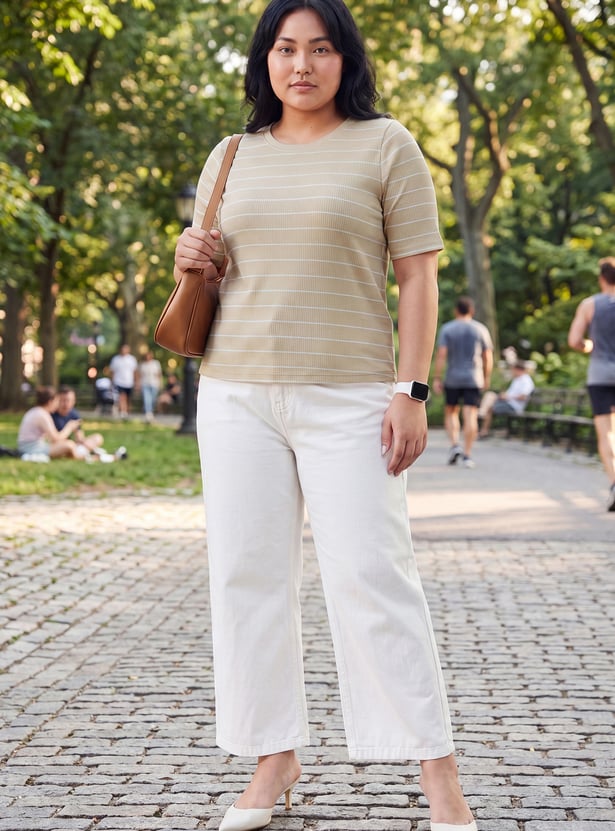 Women Striped T-shirt