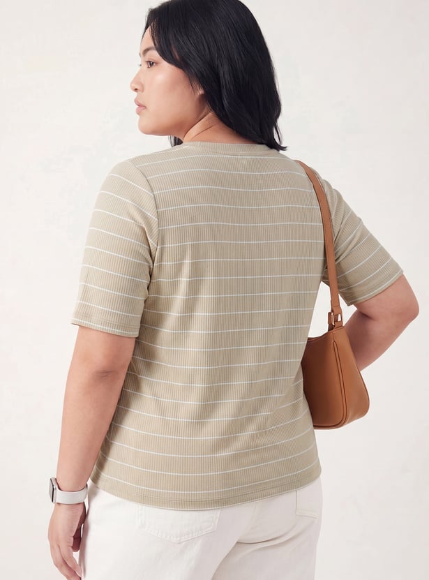Women Striped T-shirt