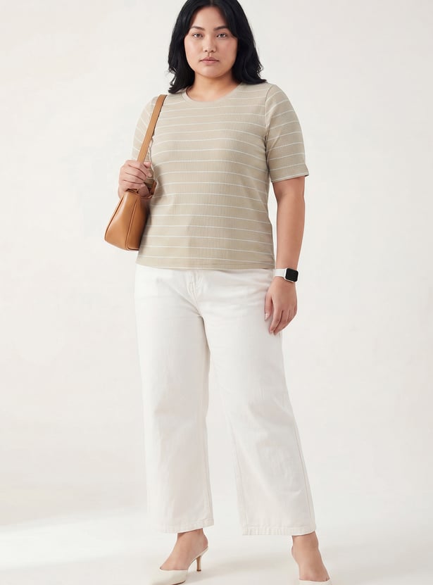 Women Striped T-shirt