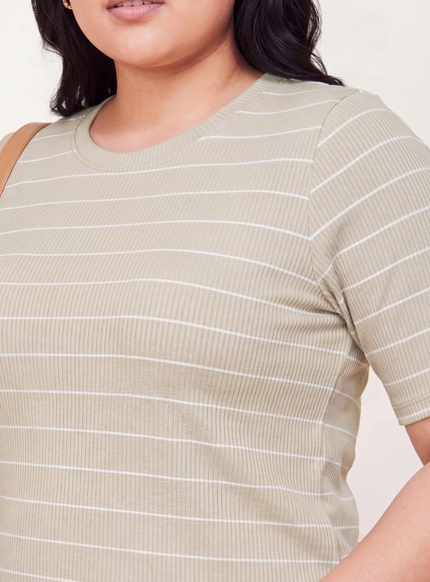 Women Striped T-shirt