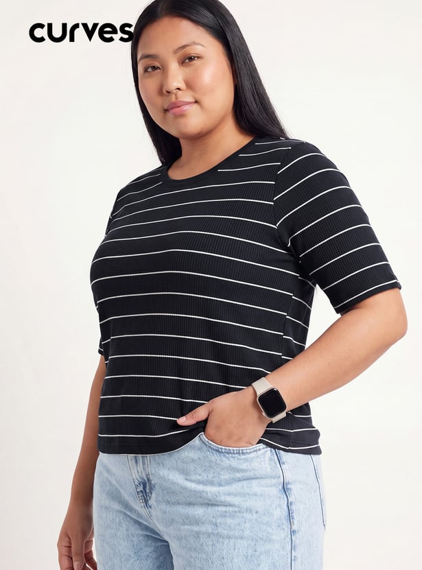 Women Striped T-shirt