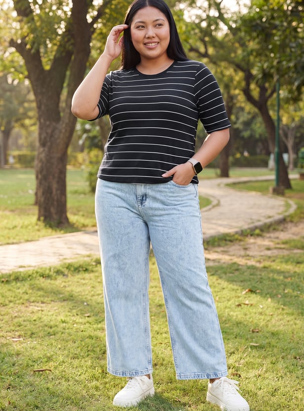 Women Striped T-shirt
