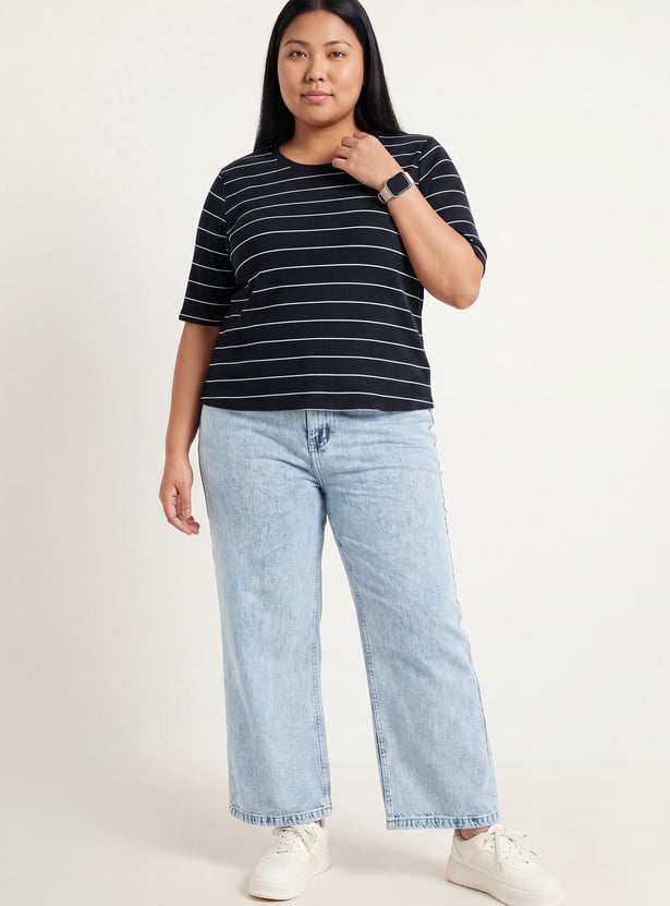 Women Striped T-shirt