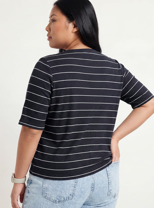 Women Striped T-shirt