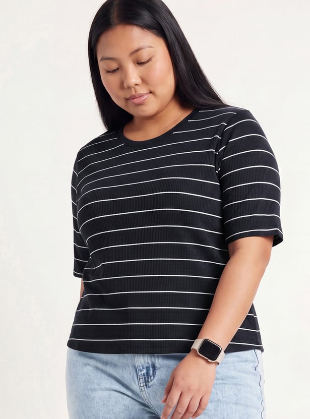 Women Striped T-shirt