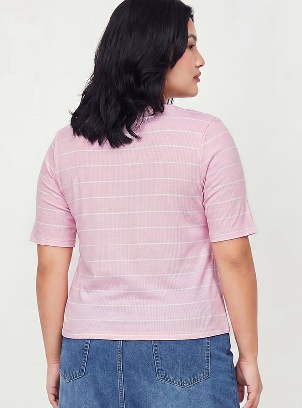 Women Striped T-shirt