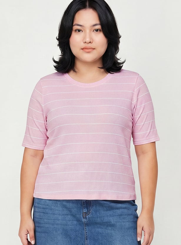 Women Striped T-shirt