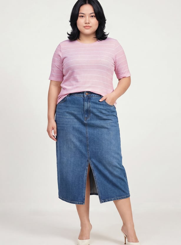 Women Striped T-shirt