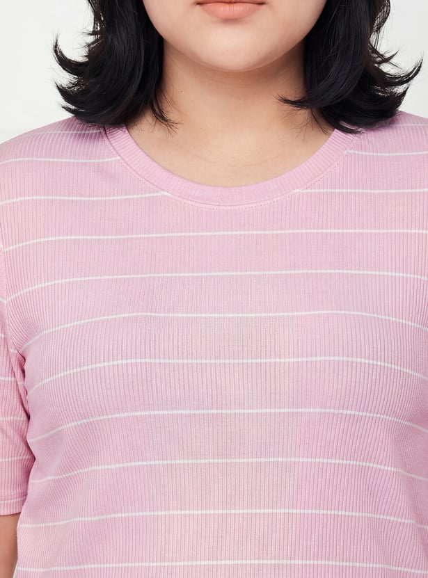 Women Striped T-shirt