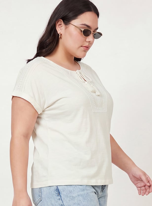 Women Embossed Top