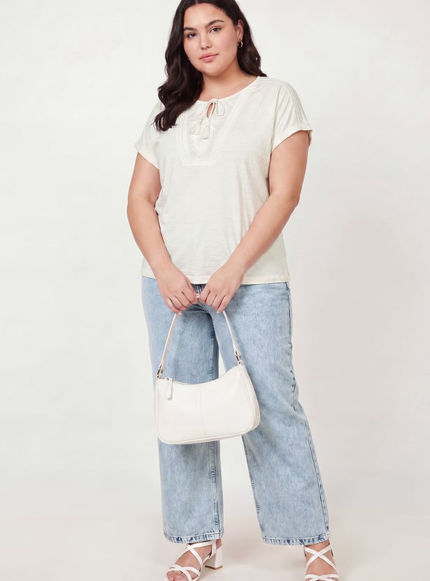 Women Embossed Top