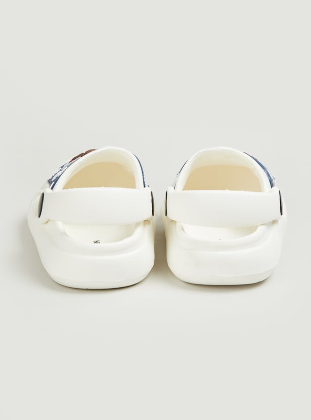 Girls Frozen Printed Clogs