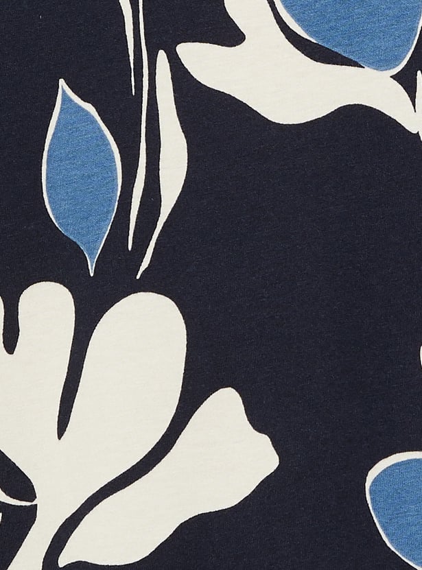 URB_N Men Floral Print T-shirt