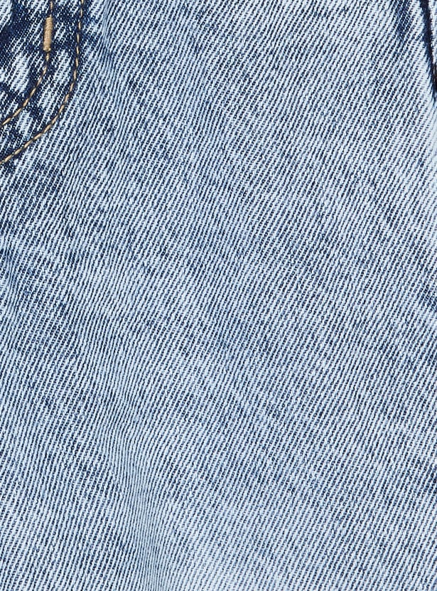 Boys Washed Loose Fit Jeans