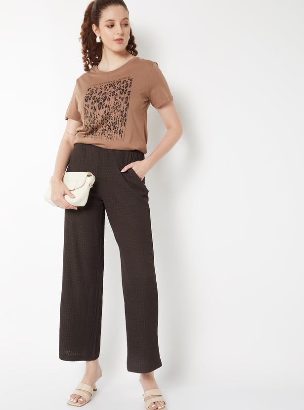 Women Animal Print T-shirt
