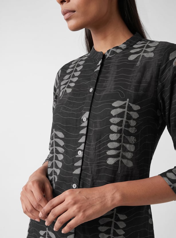 Women Printed Straight Kurta Set