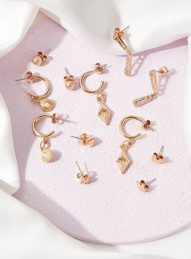 Women Assorted Earrings - Pack of 6