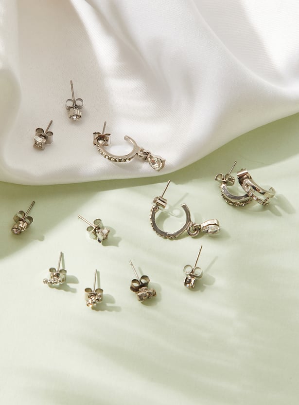 Women Assorted Earrings - Pack of 6