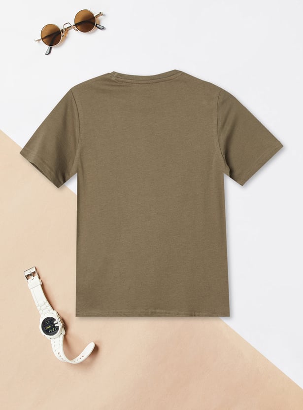 Boys Placement Print T-shirt