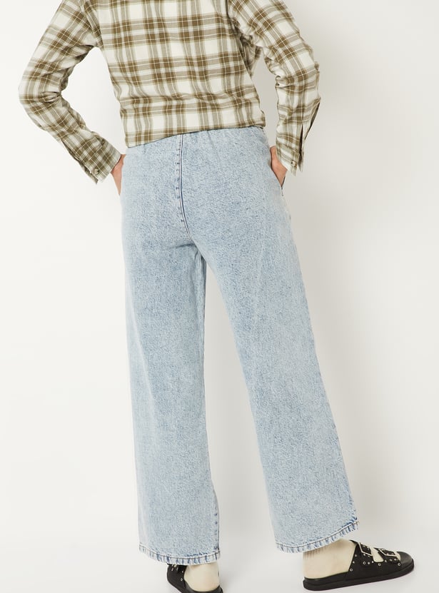 Women Light Wash Jeans