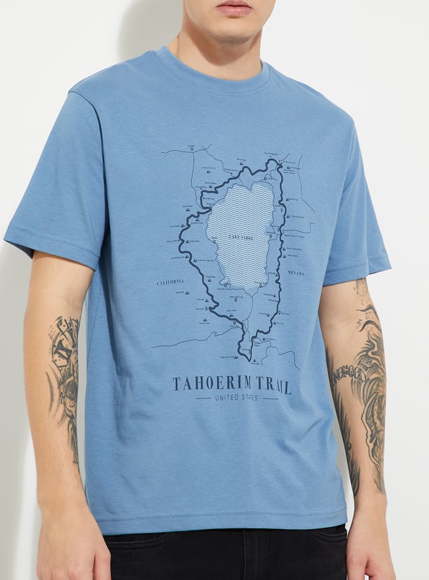 URB_N Men Graphic Print T-shirt