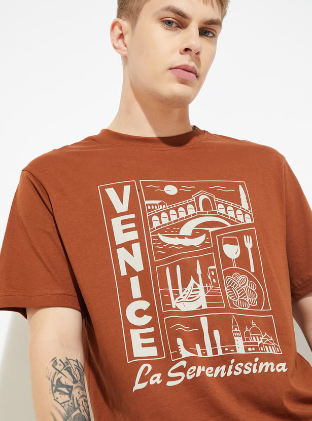 URB_N Men Printed T-shirt