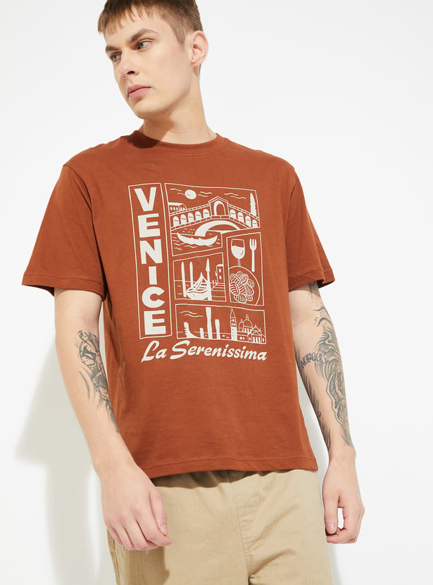 URB_N Men Printed T-shirt
