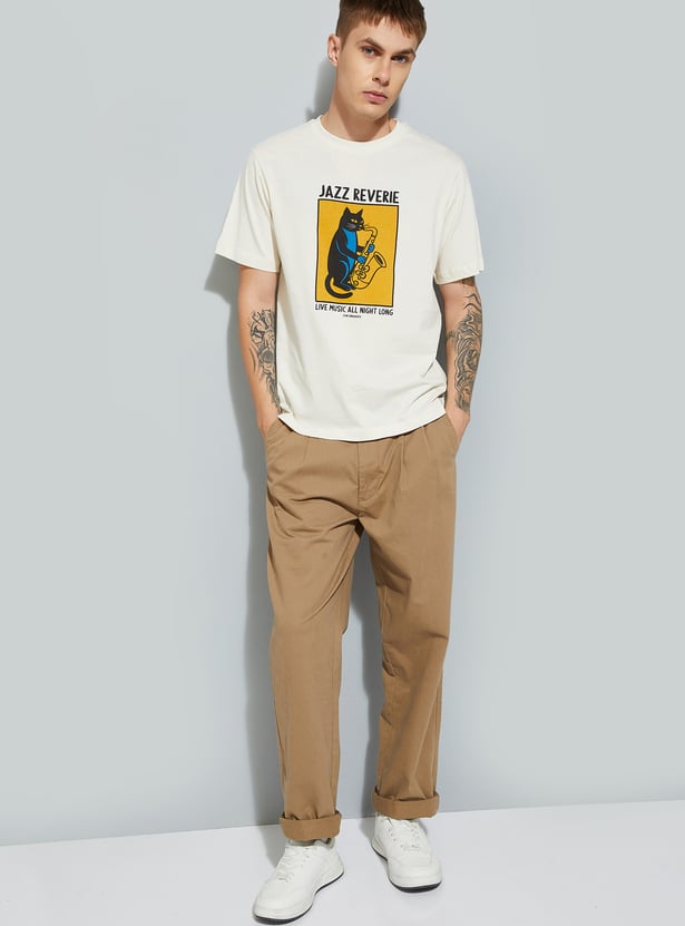 URB_N Men Printed T-shirt