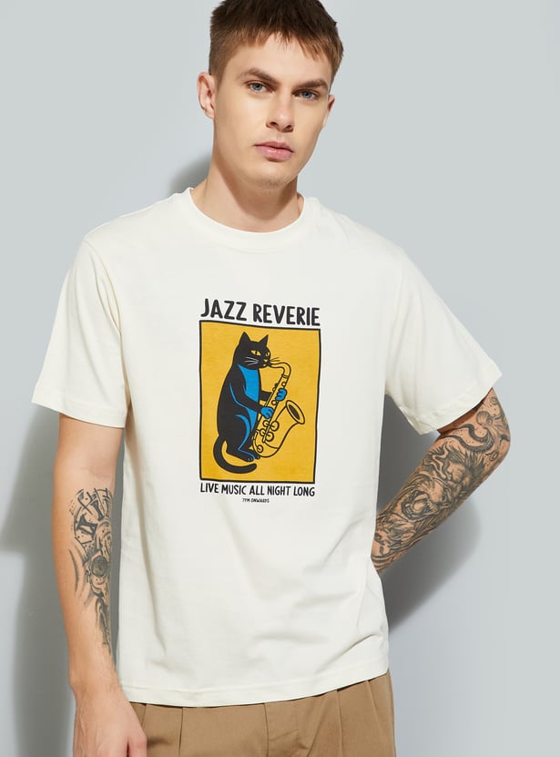 URB_N Men Printed T-shirt