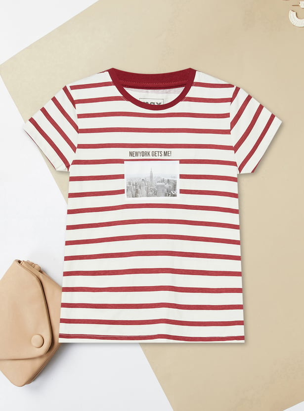 Girls Striped T-shirt
